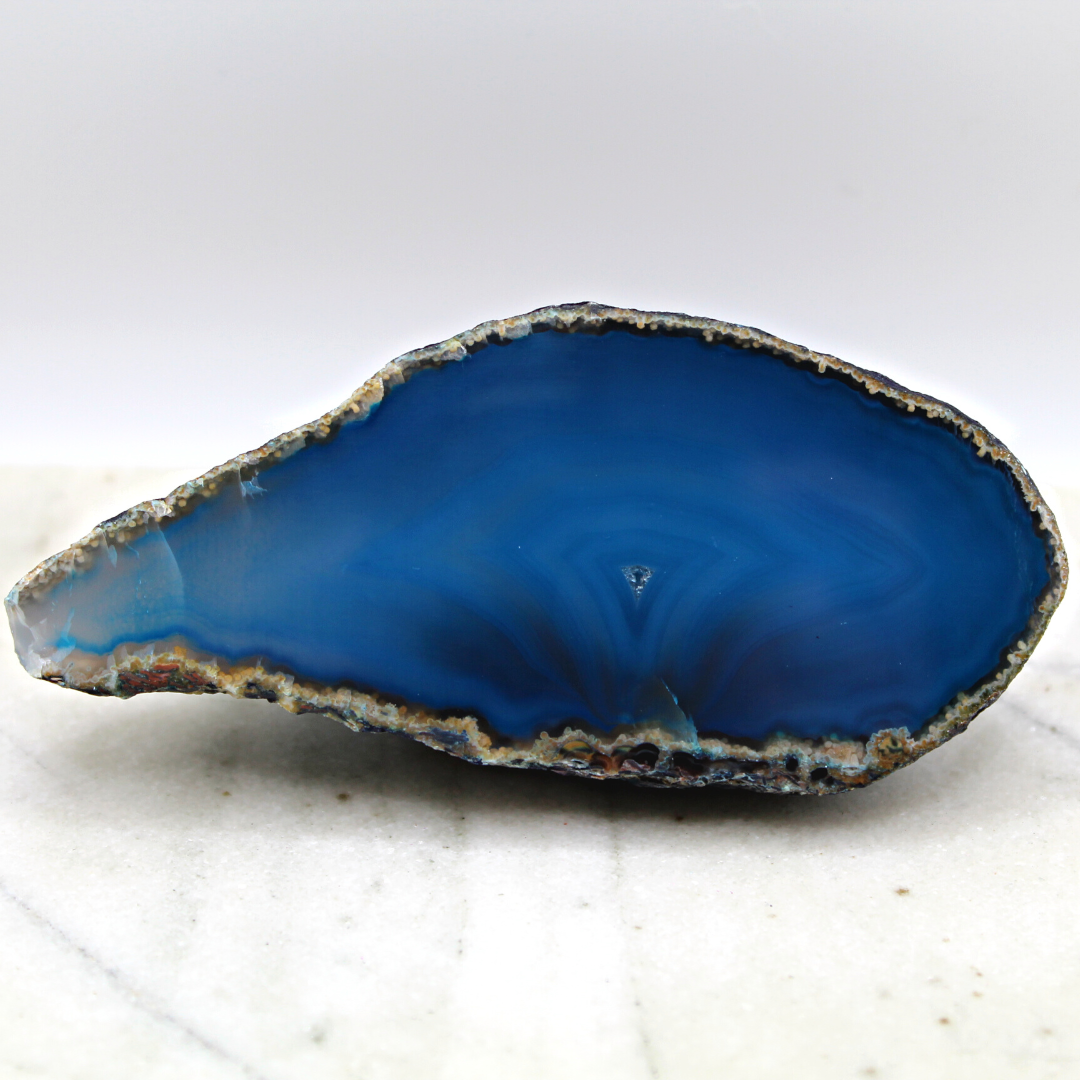 Blue Agate Geode
