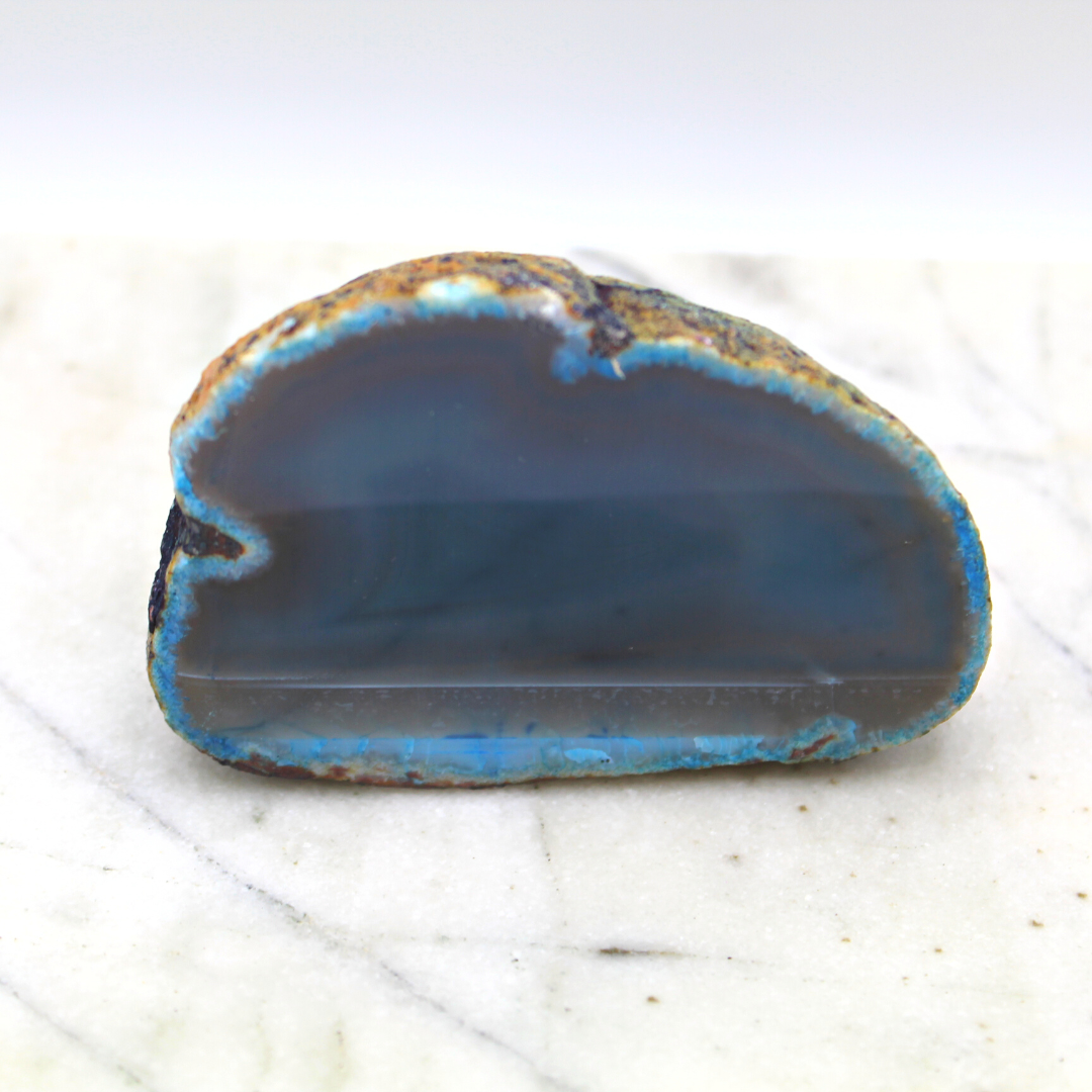 Blue Agate Geode