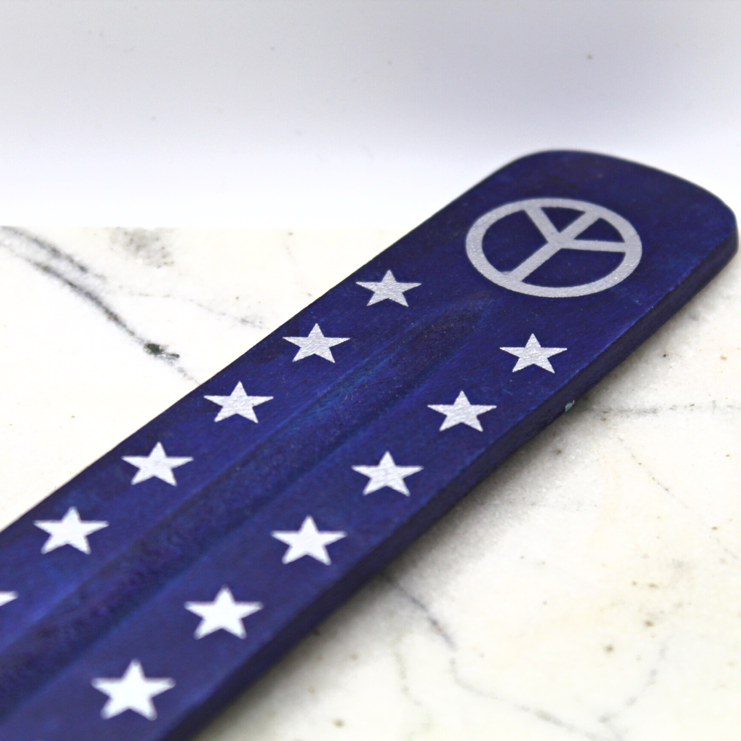 Blue Incense Ash Catcher