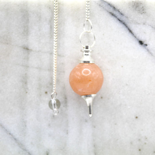 Red Quartz Pendulum