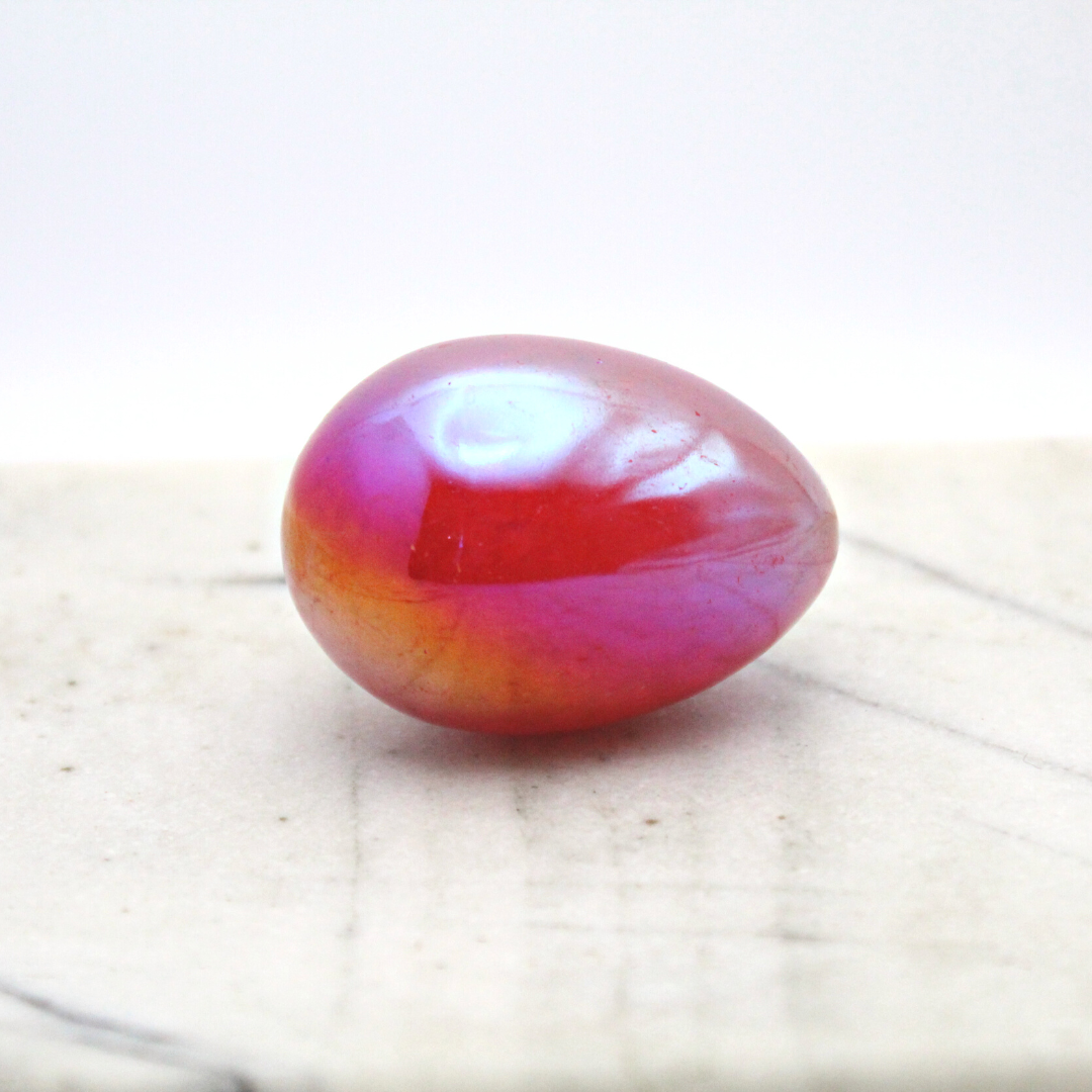 Aura Rose Quartz Eggs