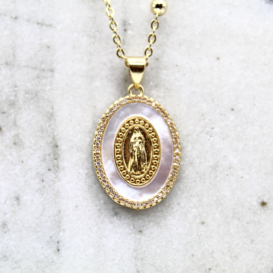 Virgen De Guadalupe Necklace
