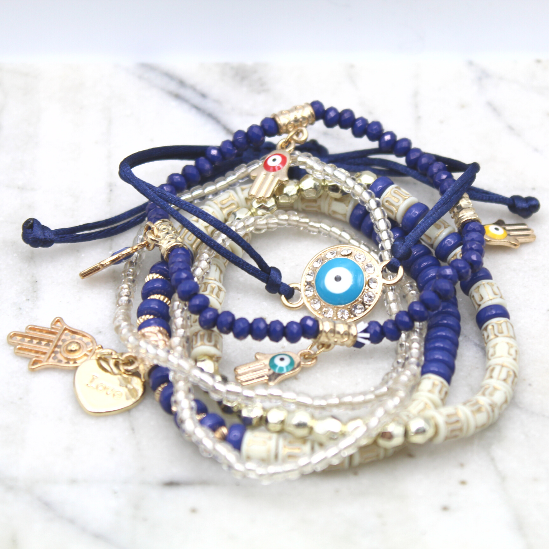 Stacked Beaded Bracelet